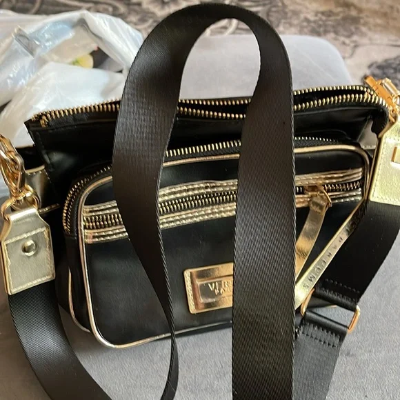 Versace Black and Gold Crossbody Bag - Picture 5 of 5
